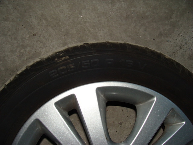 Jante aliaj Opel pe 16'', prindere 4x100 cu anvelope 205/50/R16