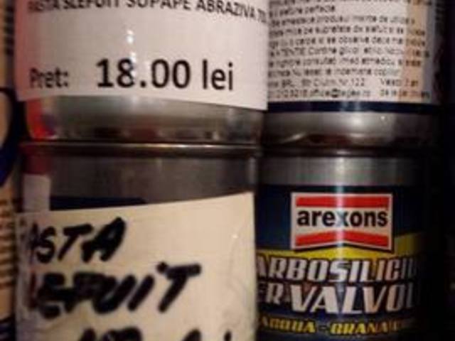 Pasta slefuit supape Abraziva/ Fina  Arexons