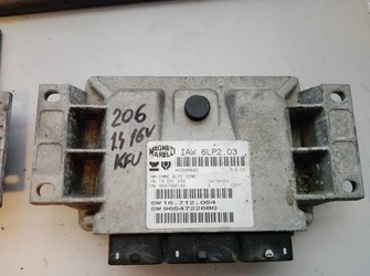calculator motor magneti marelli IAW6LP203 pentru Peugeot 206 1.4 16v KFU