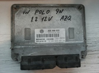 calculator motor siemens 03E906033 pentru Volkswagen Polo 9N 1.2 12v tip AZQ