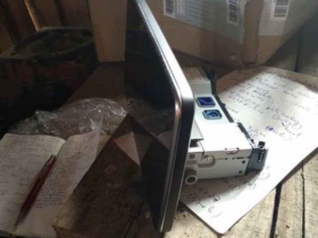 display LCD de mercedes benz clasa C W205 cu cod A2059002211