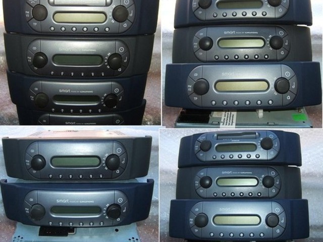 Smart radio casetofon grundig fortwo coupe , cabrio 98-06