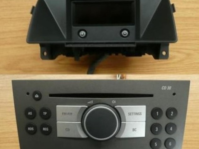Radio cd + display opel astra h , zafira b 2005-2009