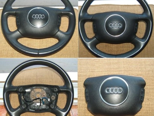 Volan cu airbag +comenzi audi a2,a3,a4,a6,a8 2001-2005