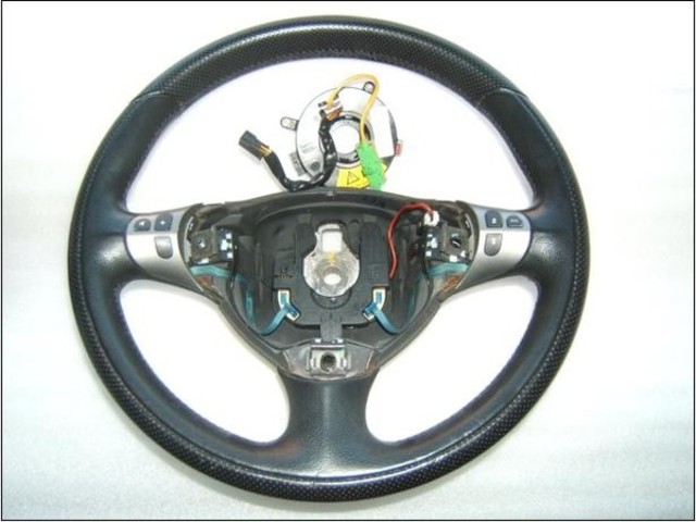 Alfa romeo 147 si 156 airbag si volan piele cu comenzi + spirala airbag   .model 2001-2006  !