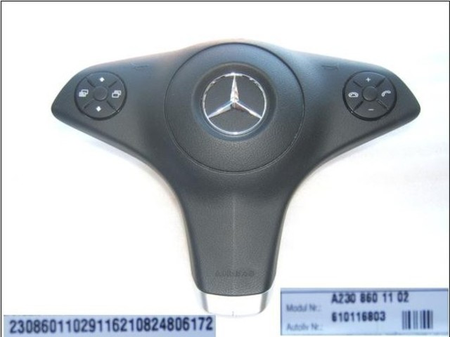 Airbag si volan mercedes slk r171 . w171 2008-2011 sl r230 . cls w219