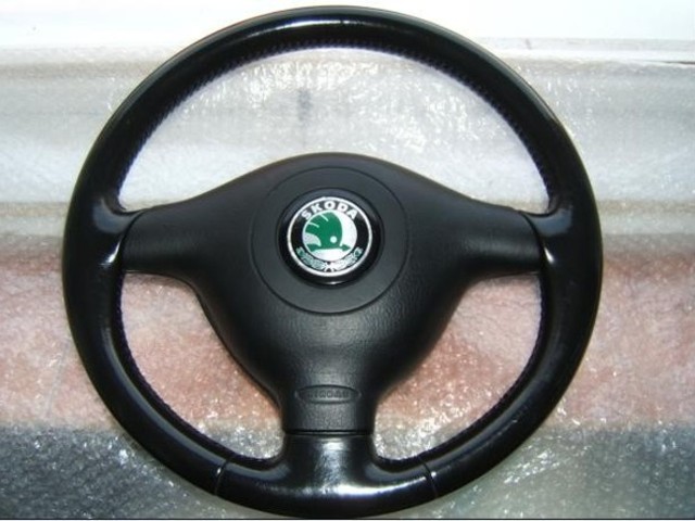 Airbag si volan piele 3spite skoda octavia1 , fabia1 2000-06-2009