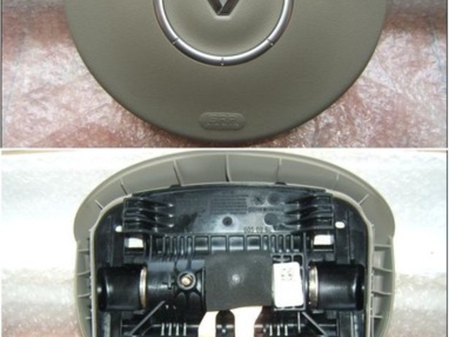 Airbag si volan piele renault megane , scenic 2 crem 2006-2009