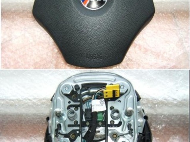 Volan piele si comenzi + airbag bmw " m " e60 e61 e90 e91 model 06-09