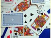 Pachet carti de joc verde poker jocuri distractive plast