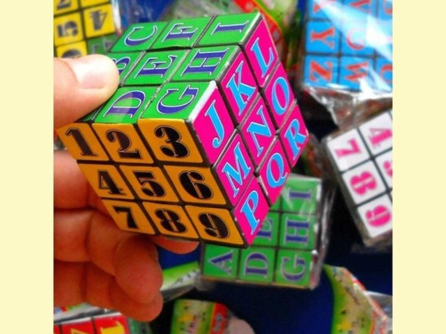 Cub rubik concentrare cubul culori 3x3x3 jucarie nr