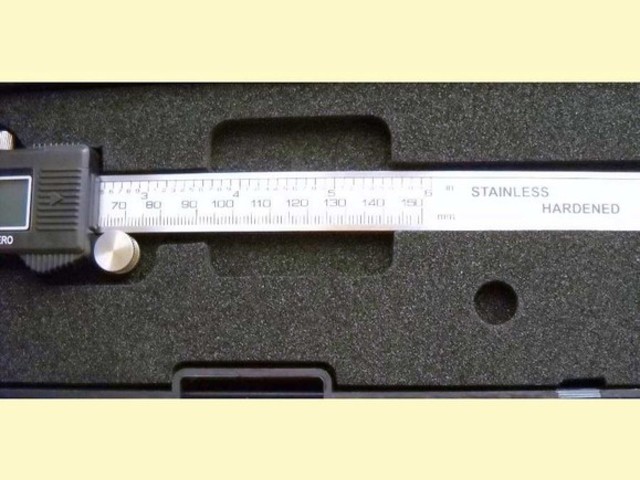 Subler shubler digital electronic lcd mm/inch reset 150mm