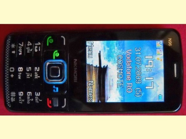 Telefon dual sim simultan copie n96 nou meniu 3d ieftin ok